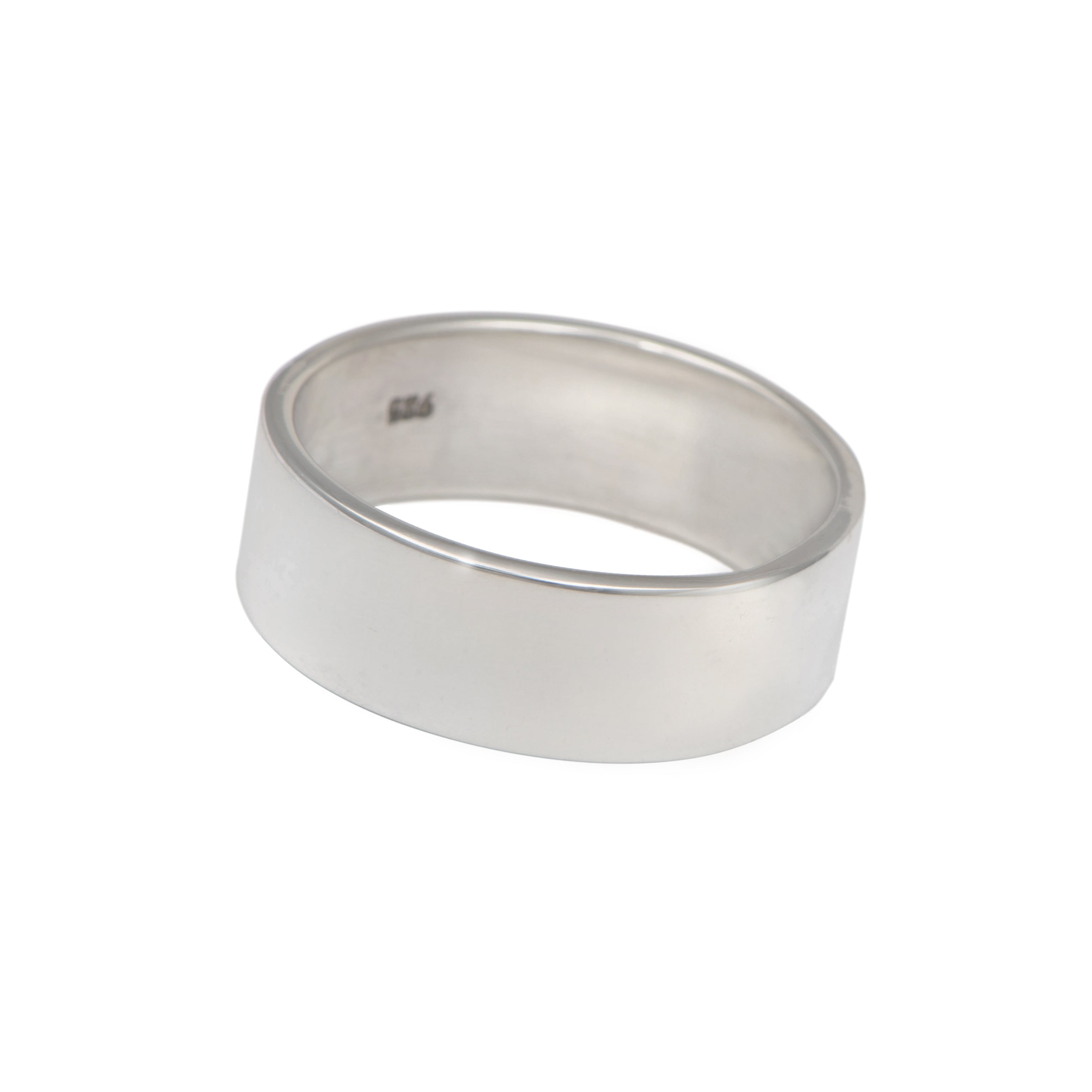 Sterling Silver Thick Band Ring