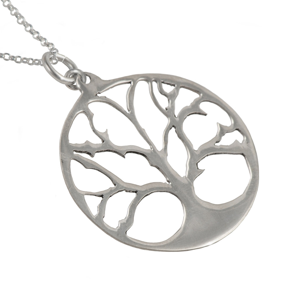 Silver Pendant - Tree