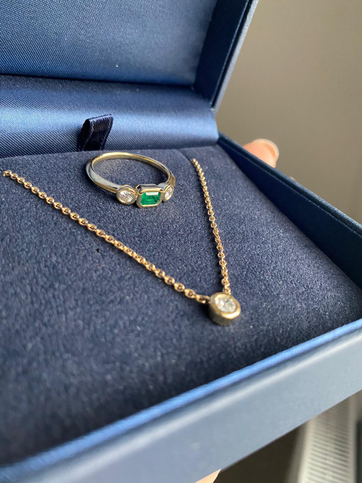 Converting a Ring Into a Necklace Milina London