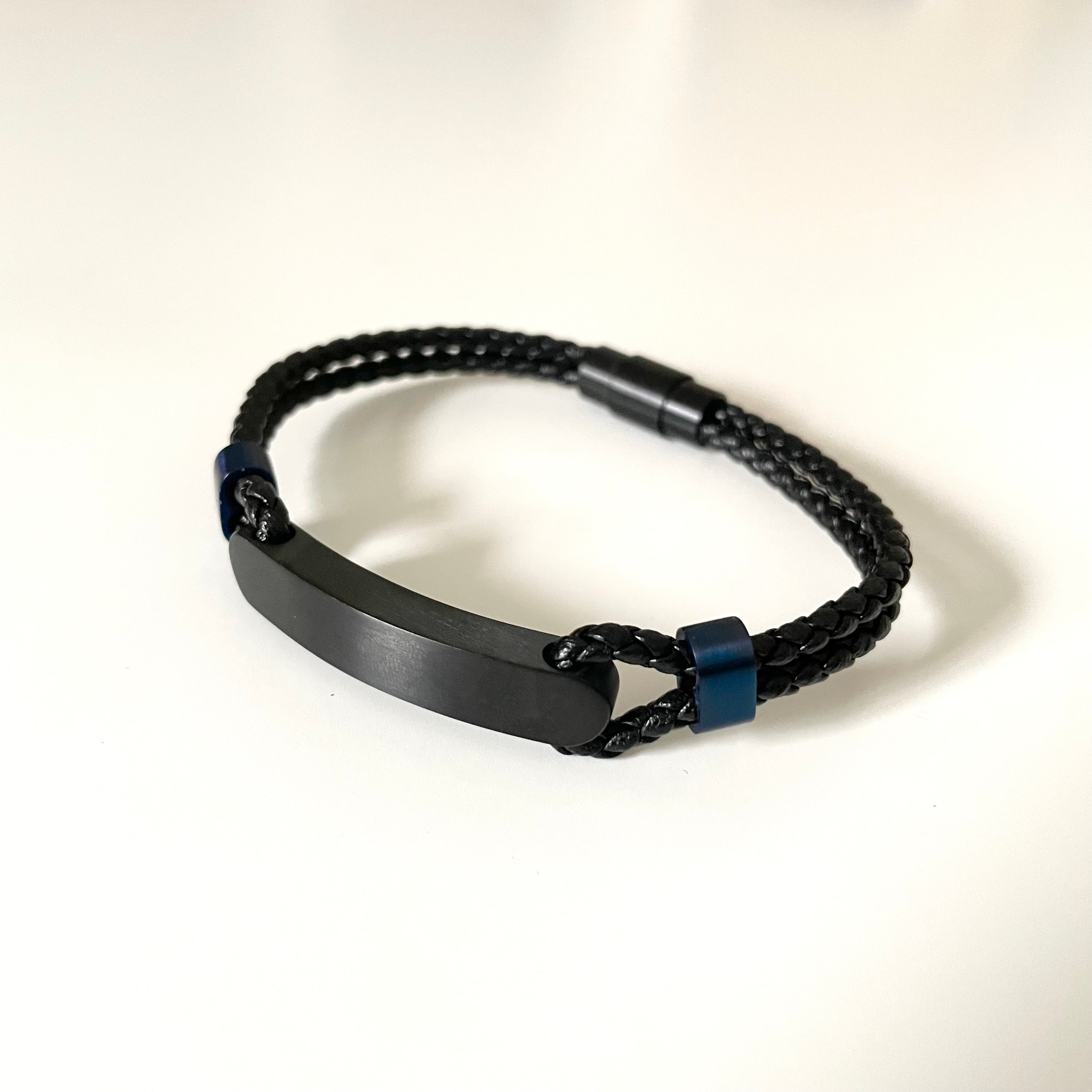 Men's Leather Bracelet | Milina London