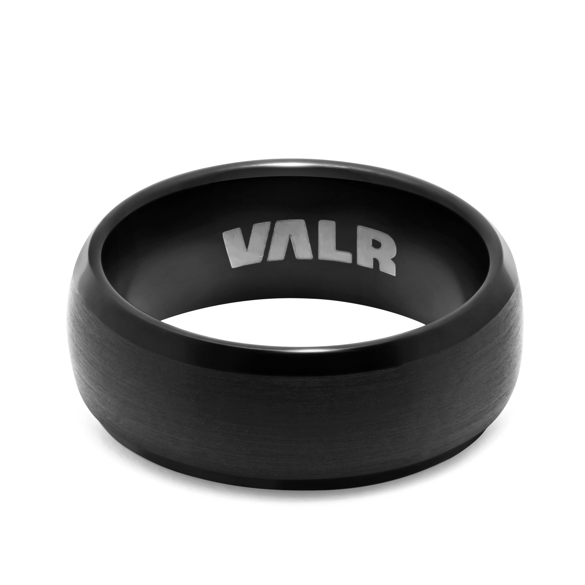 Matte Finish Black Tungsten Band Ring | The Vulcan Ring | Milina London