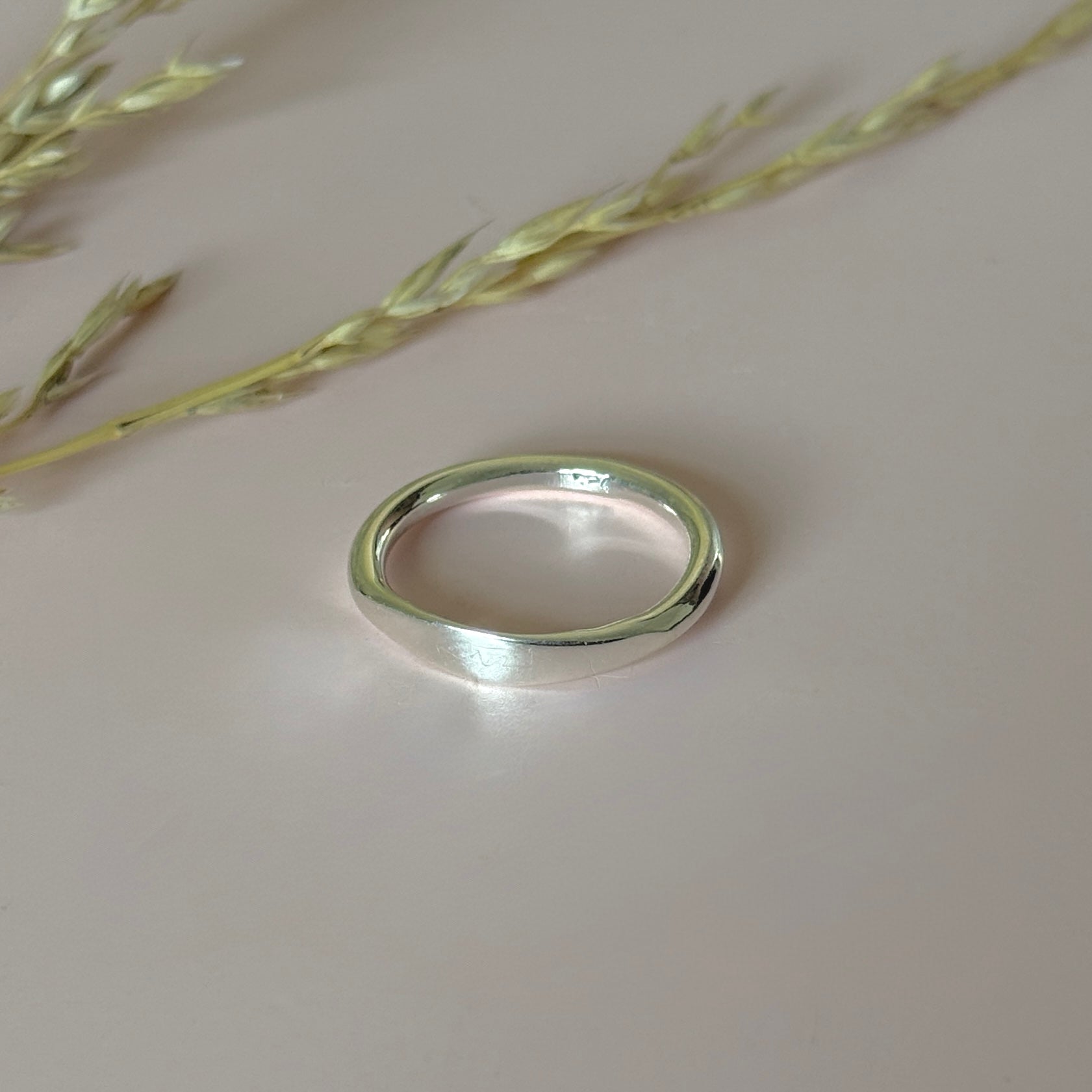Fine Sterling Silver Signet Ring