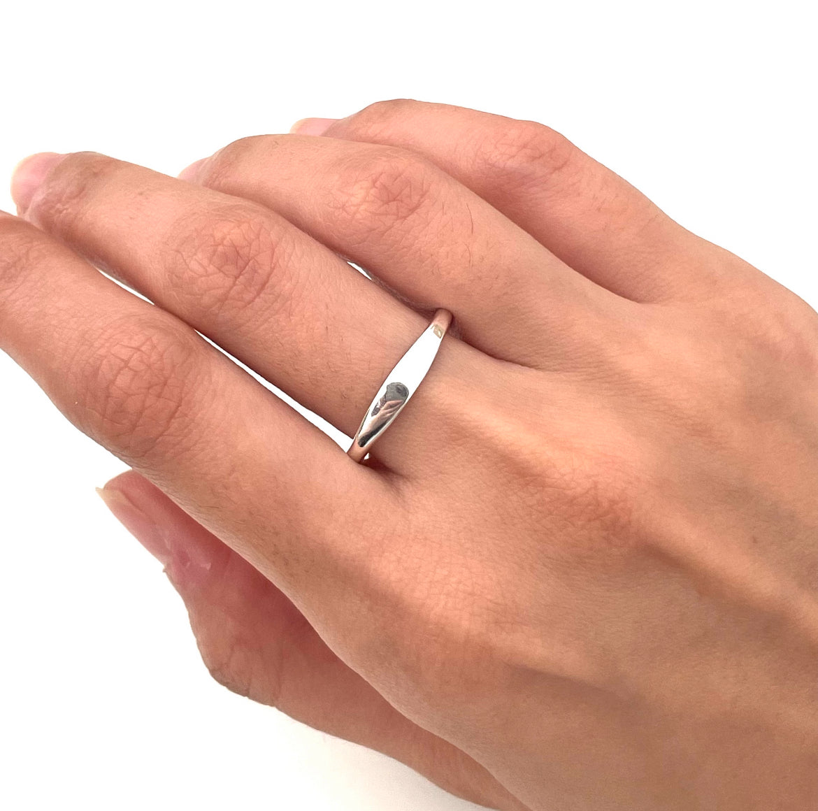 Fine Sterling Silver Signet Ring