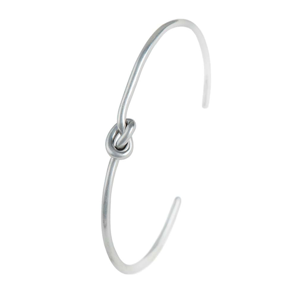 Silver Cuff - Knot