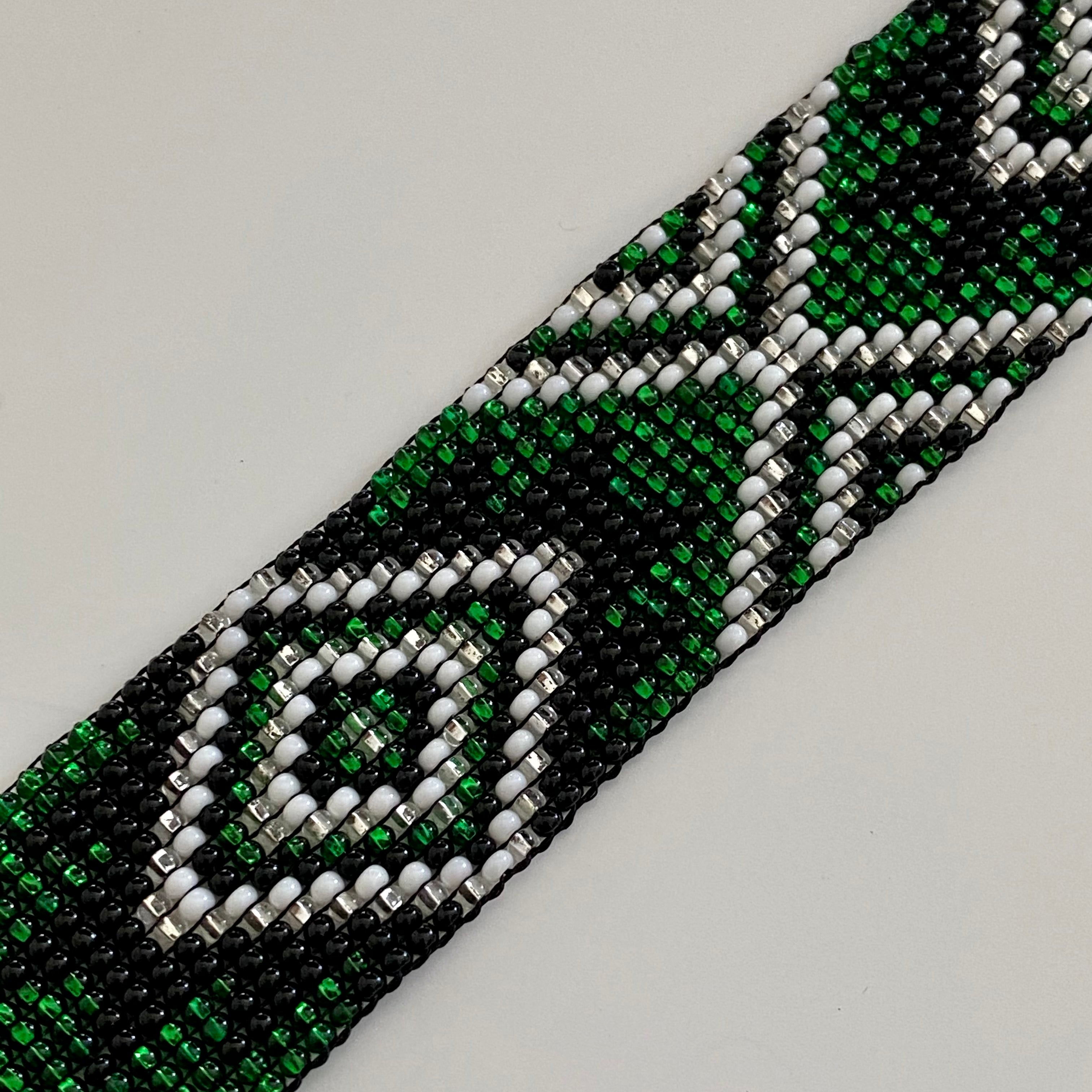 Mayan Glass Bead Bracelet - Medium