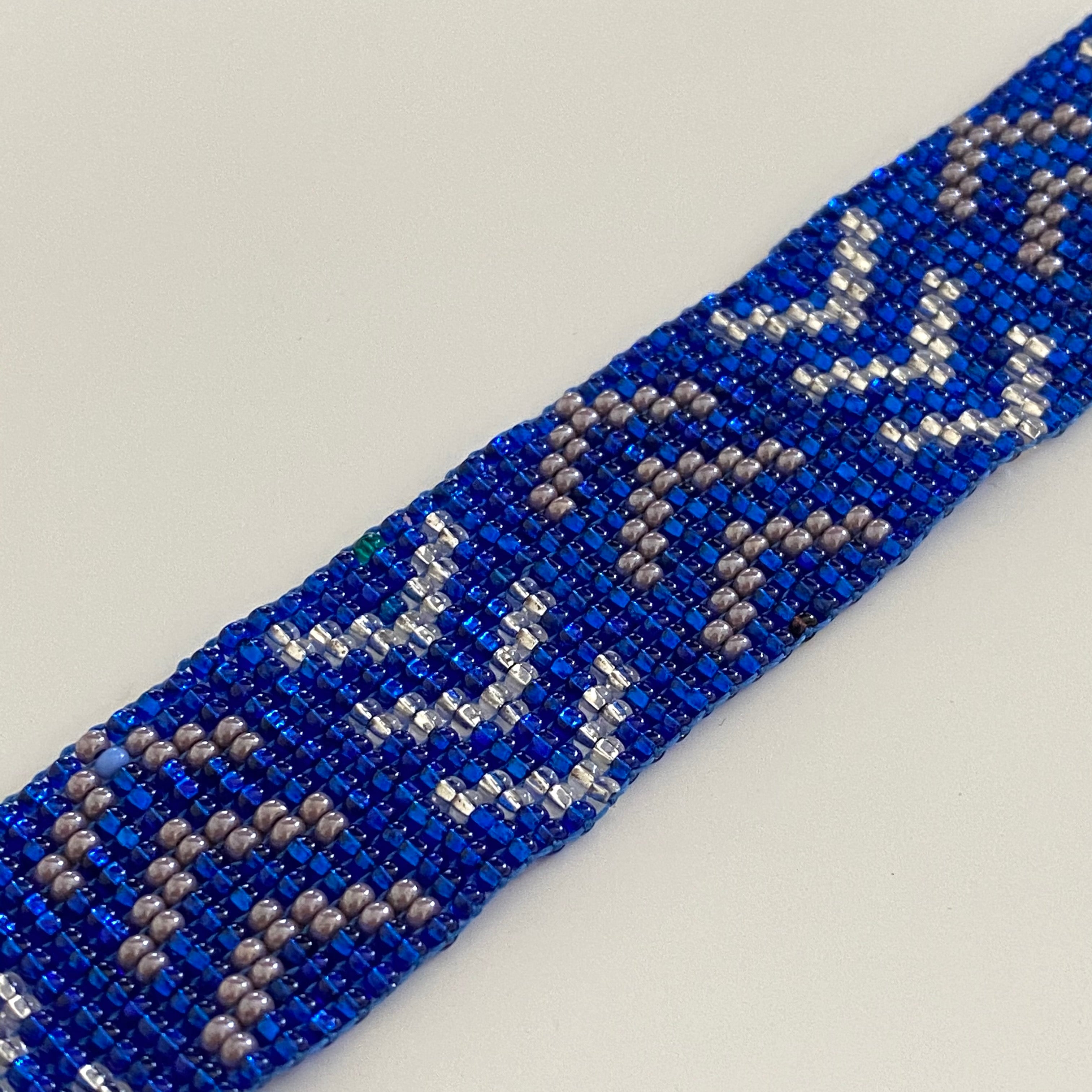 Mayan Glass Bead Bracelet - Medium