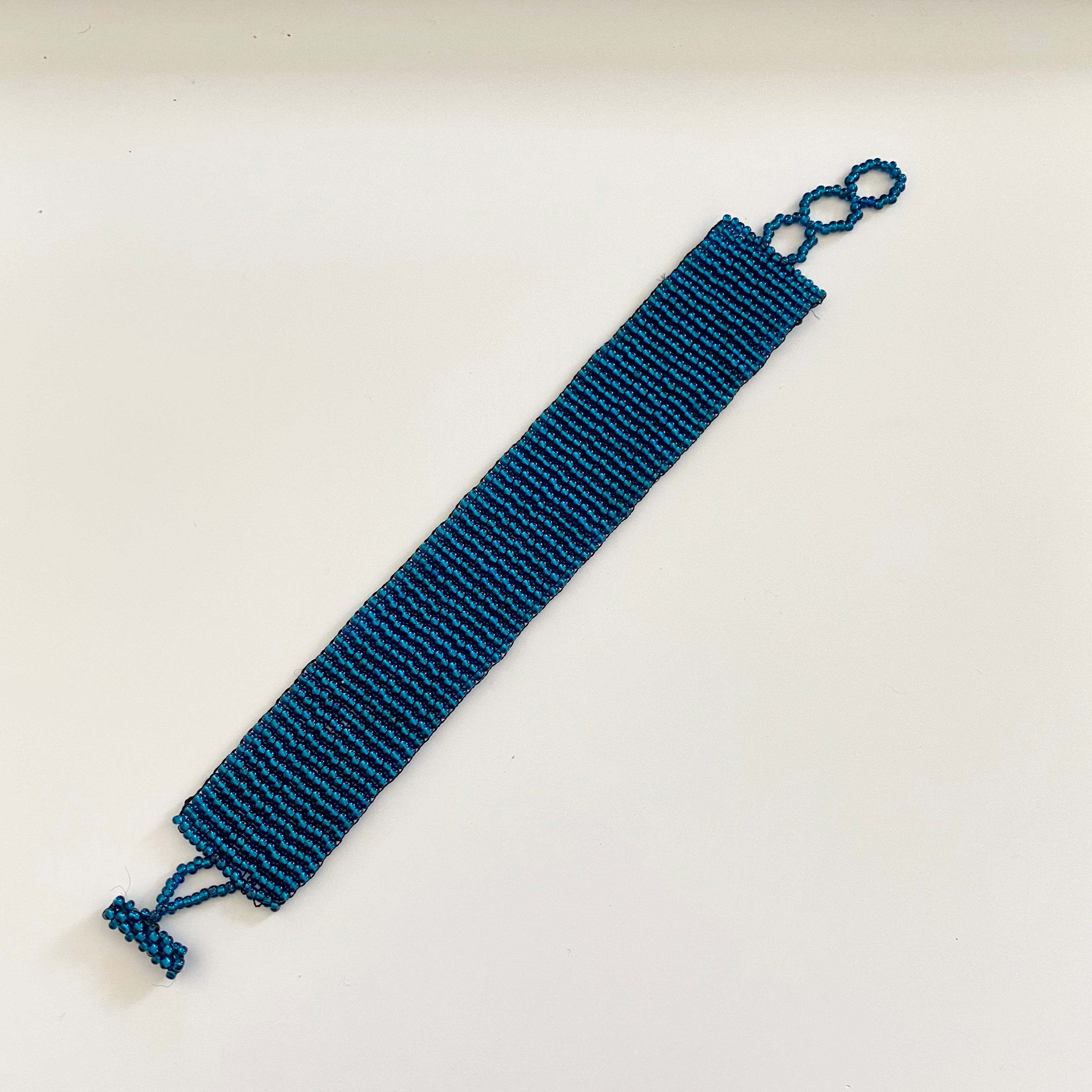 Mayan Glass Bead Bracelet - Medium