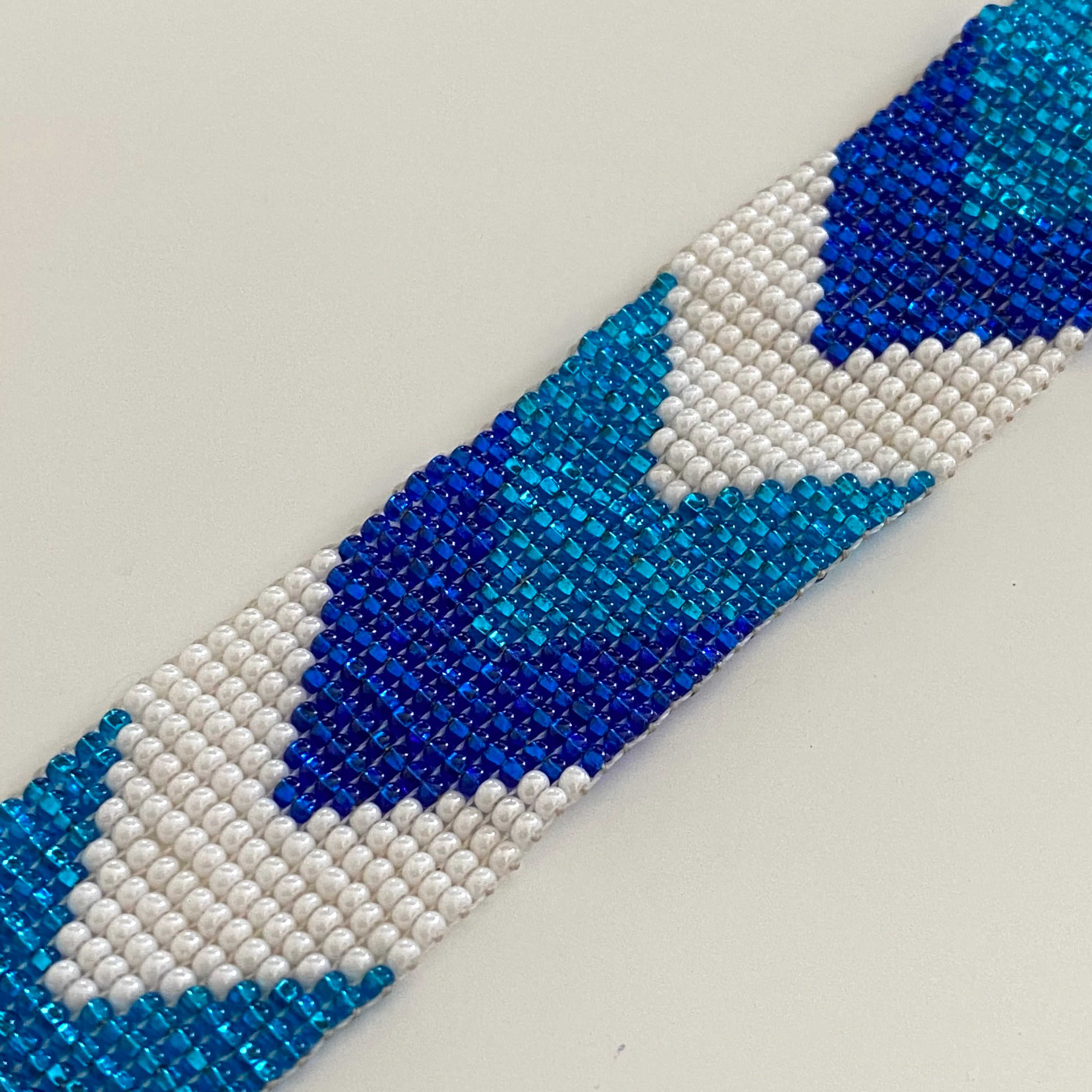 Mayan Glass Bead Bracelet - Medium