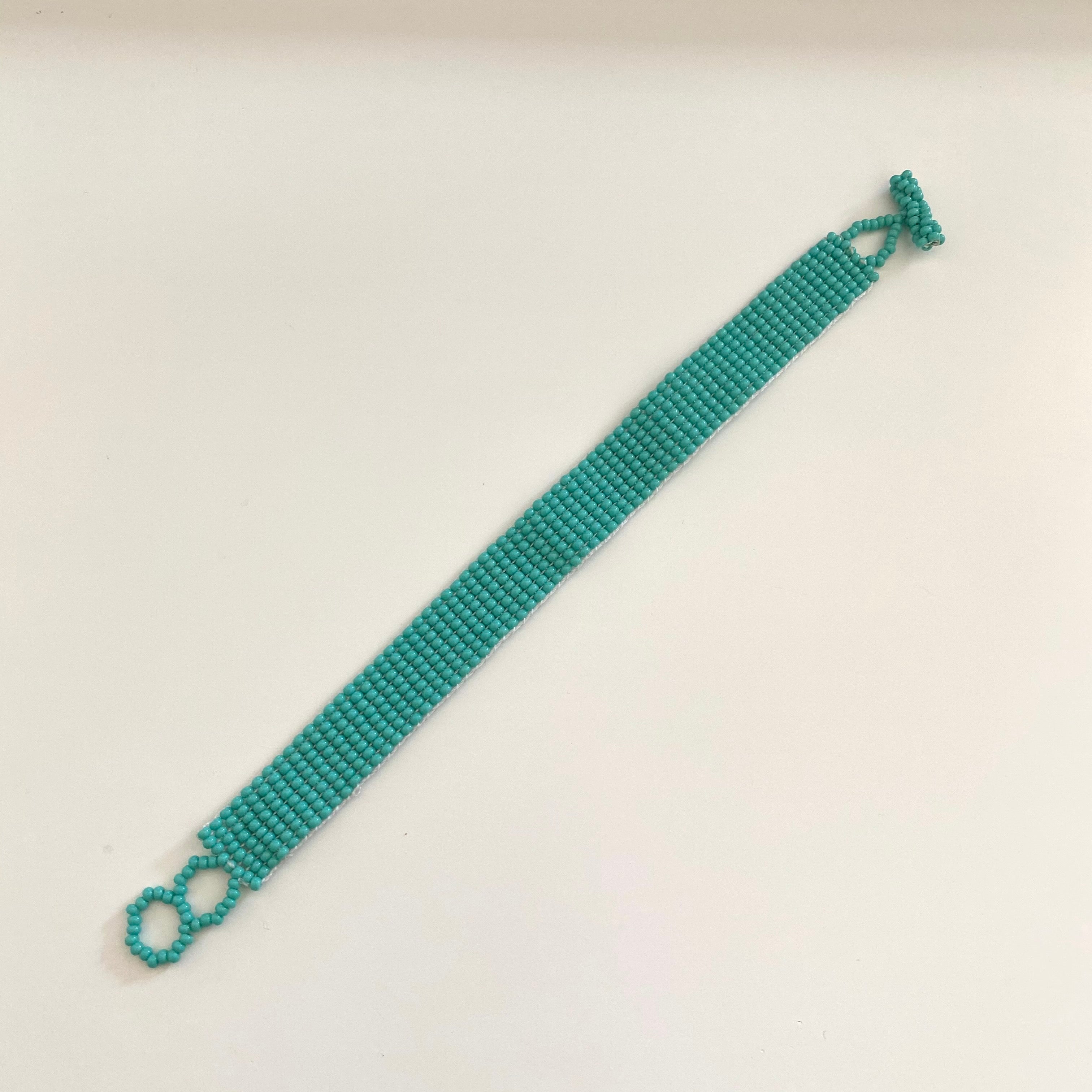 Mayan Glass Bead Bracelet - Small