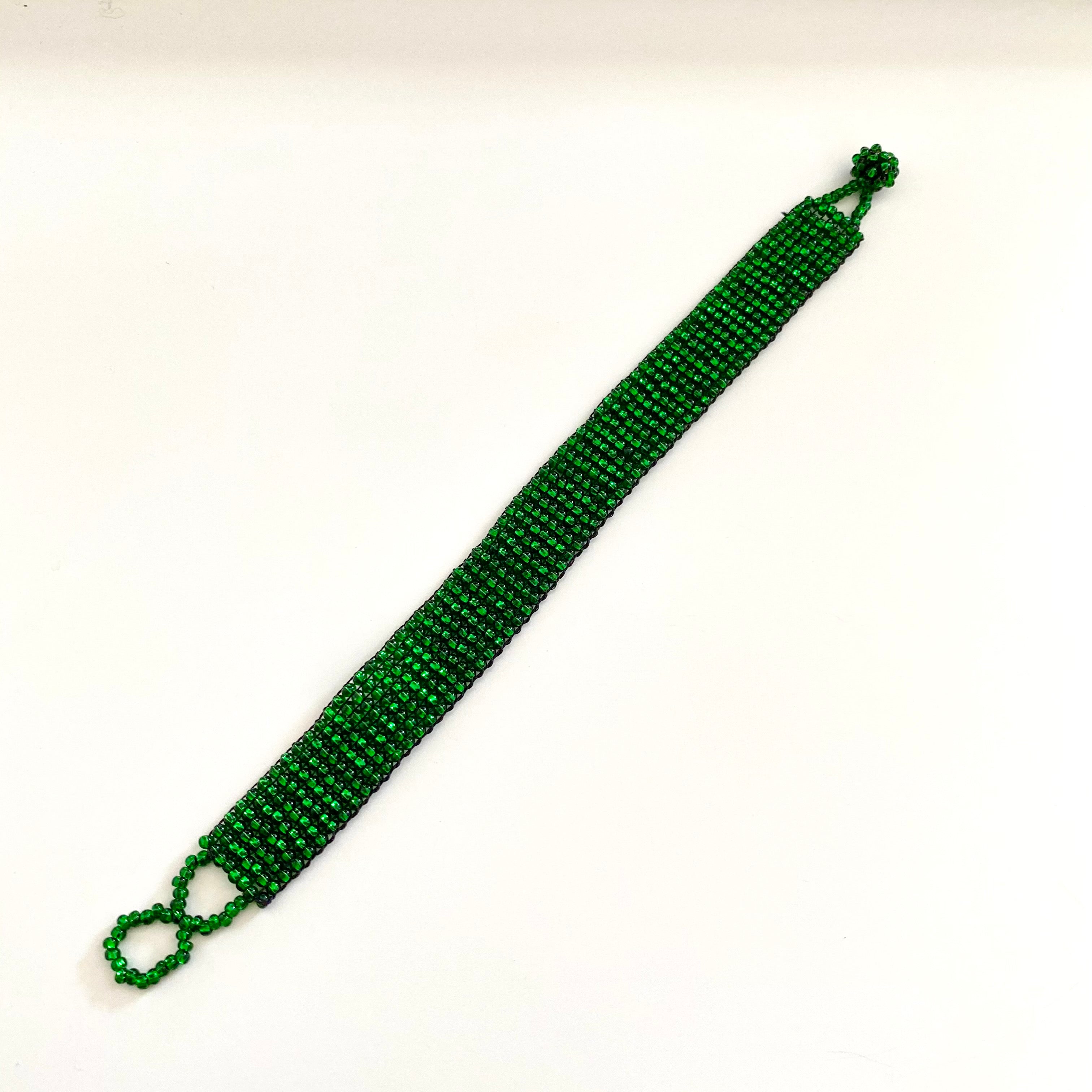 Mayan Glass Bead Bracelet - Small