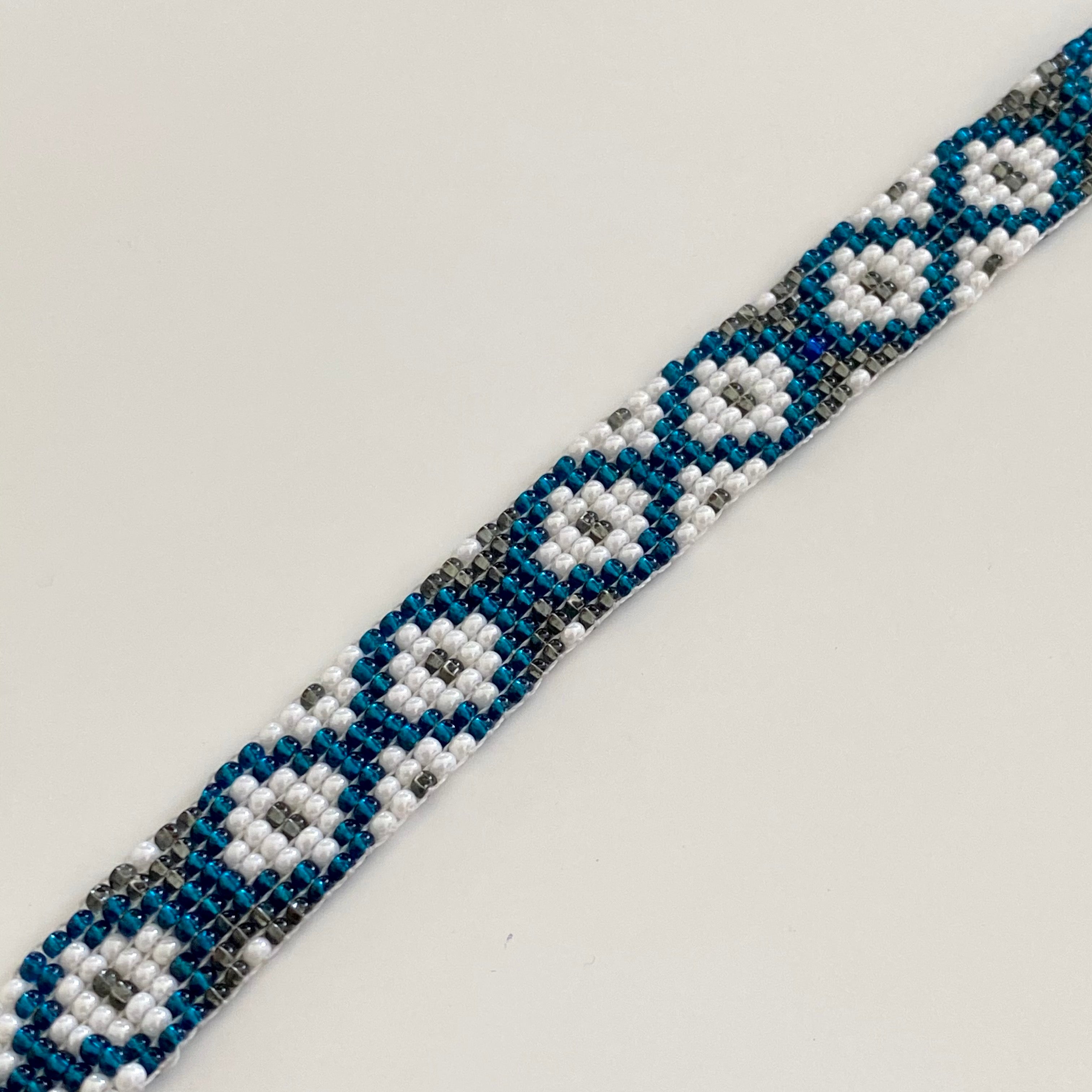 Mayan Glass Bead Bracelet - Small