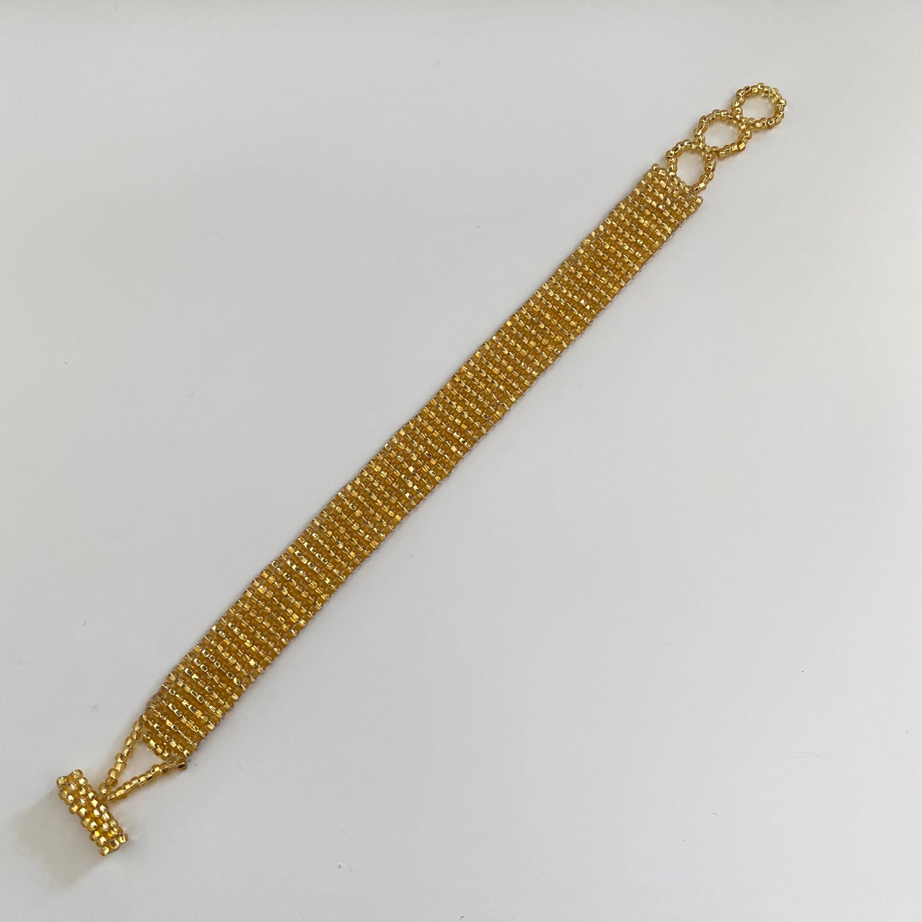 Mayan Glass Bead Bracelet - Small