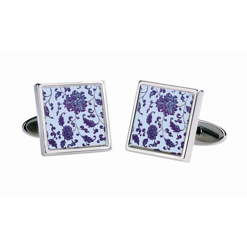 Cufflinks - Chinese Flower