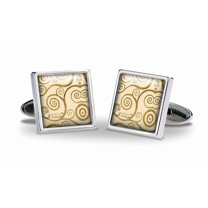 Cufflinks - Klimt Tree of Life