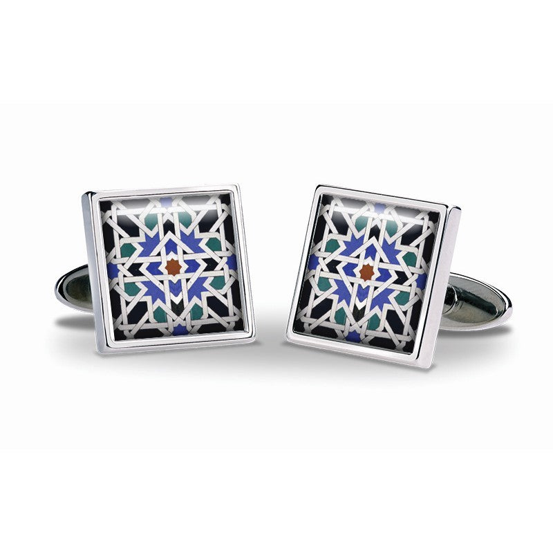 Cufflinks - Alhambra Geometric