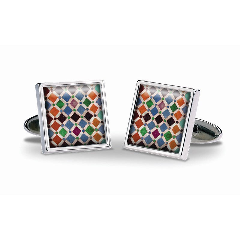 Cufflinks - Alhambra Tiles