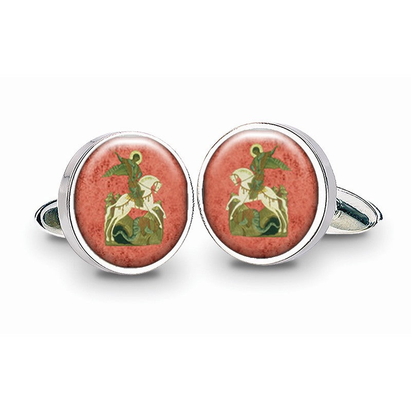 Cufflinks - St George and the Dragon