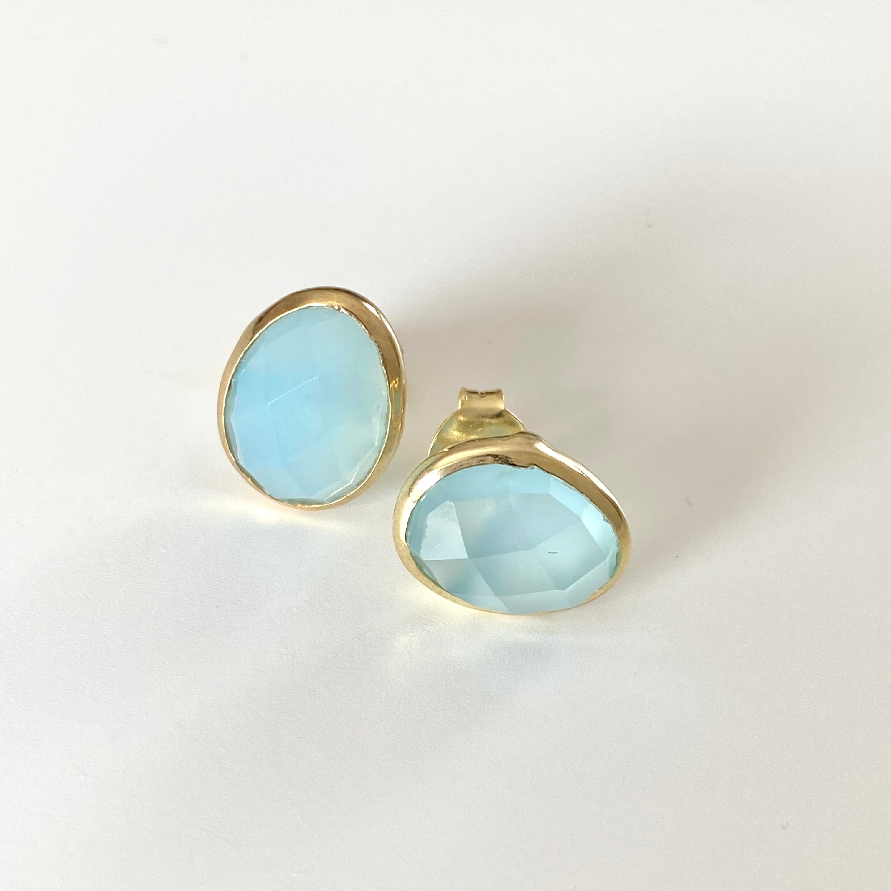 Semiprecious Stone Earrings - Studs