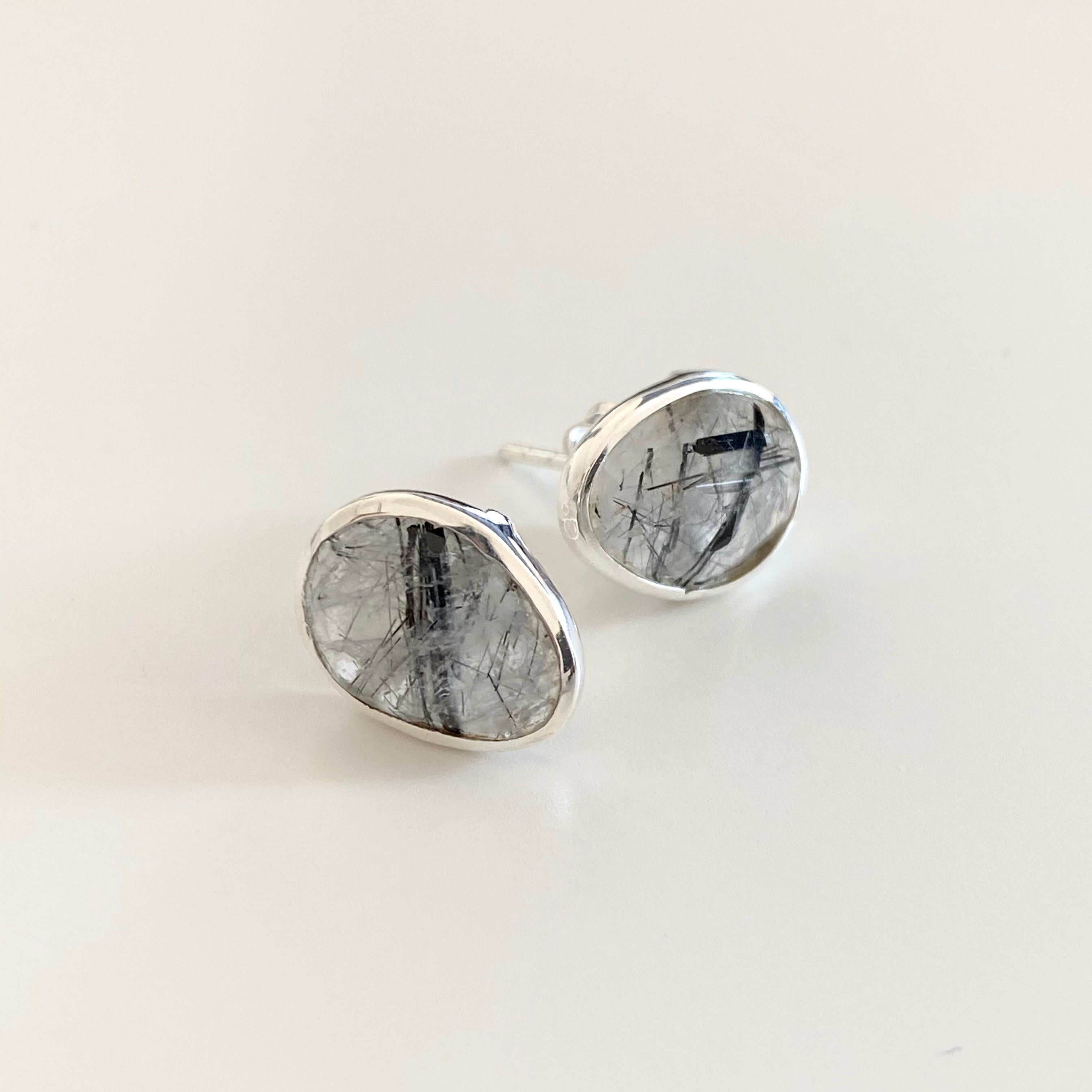 Semiprecious Stone Earrings - Studs