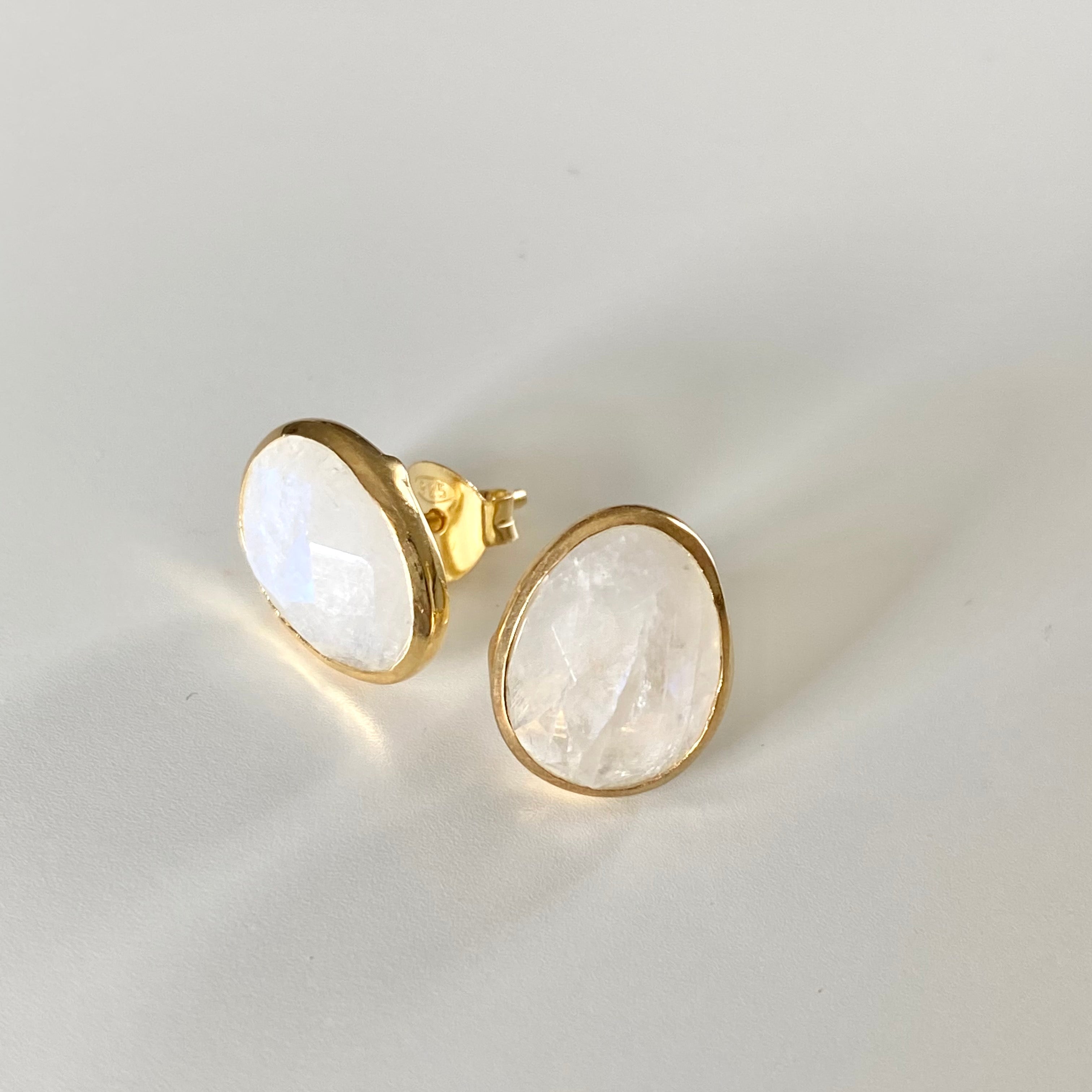 Semiprecious Stone Earrings - Studs