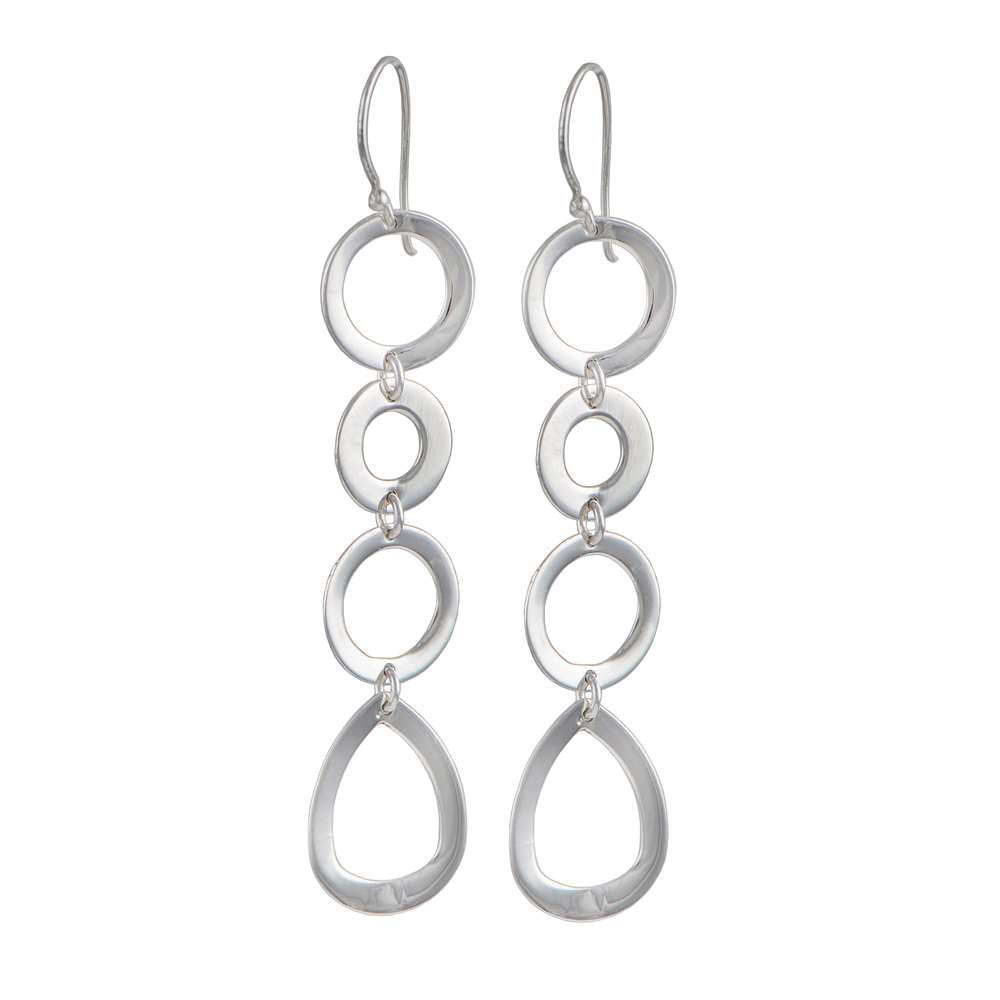 Silver Earrings - Long