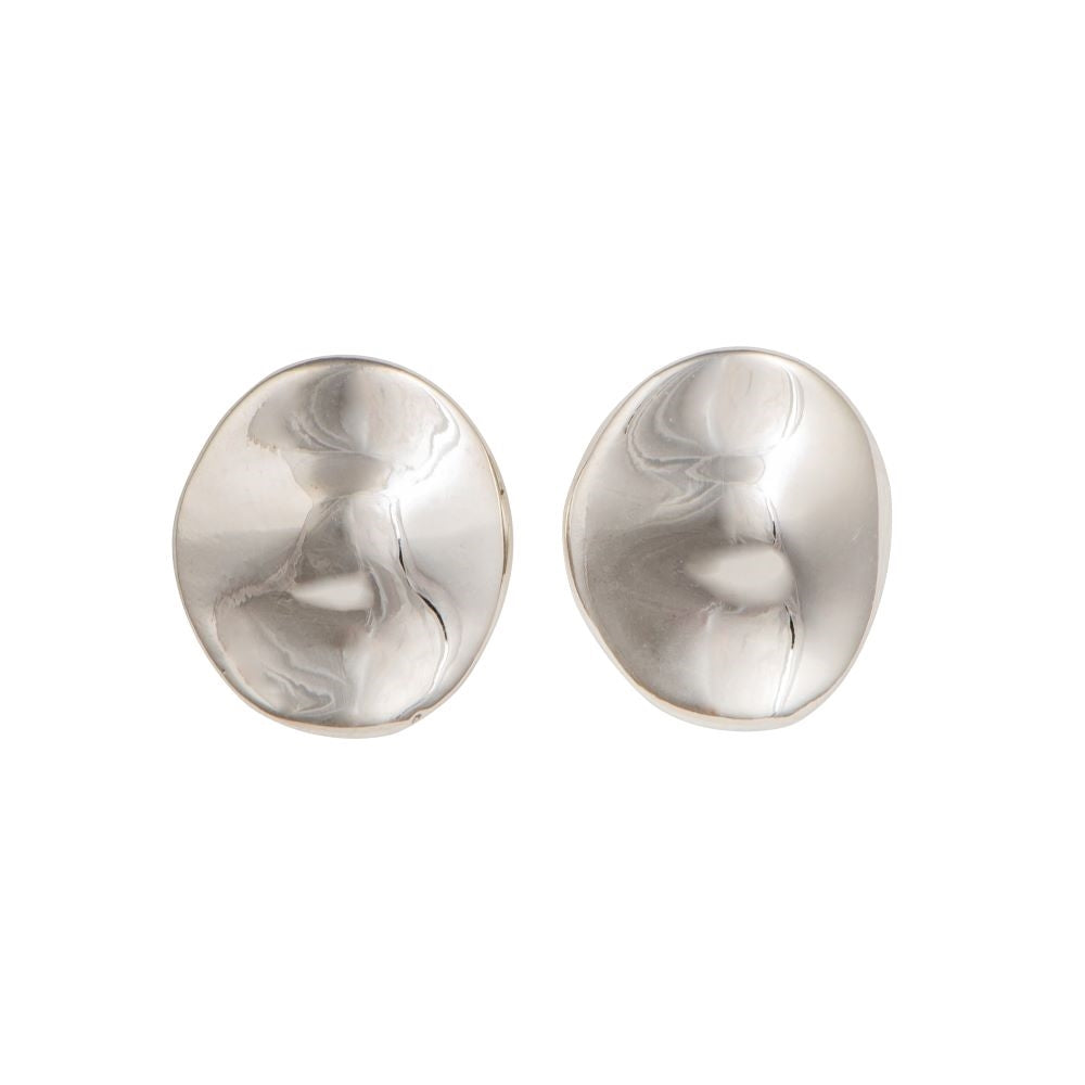 Large Round Organic Dome Shaped Studs