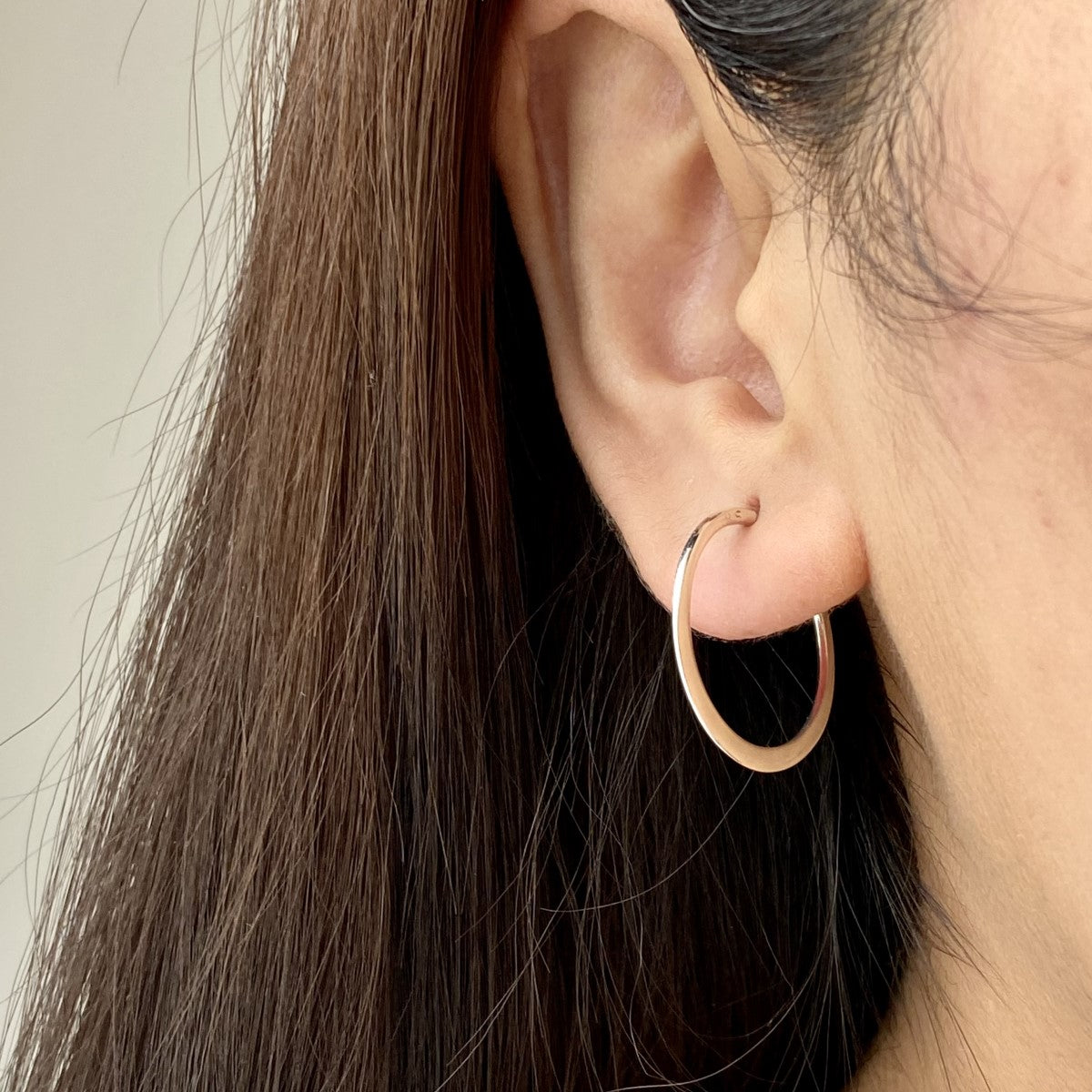 Fine Sterling Silver Hoop Earrings