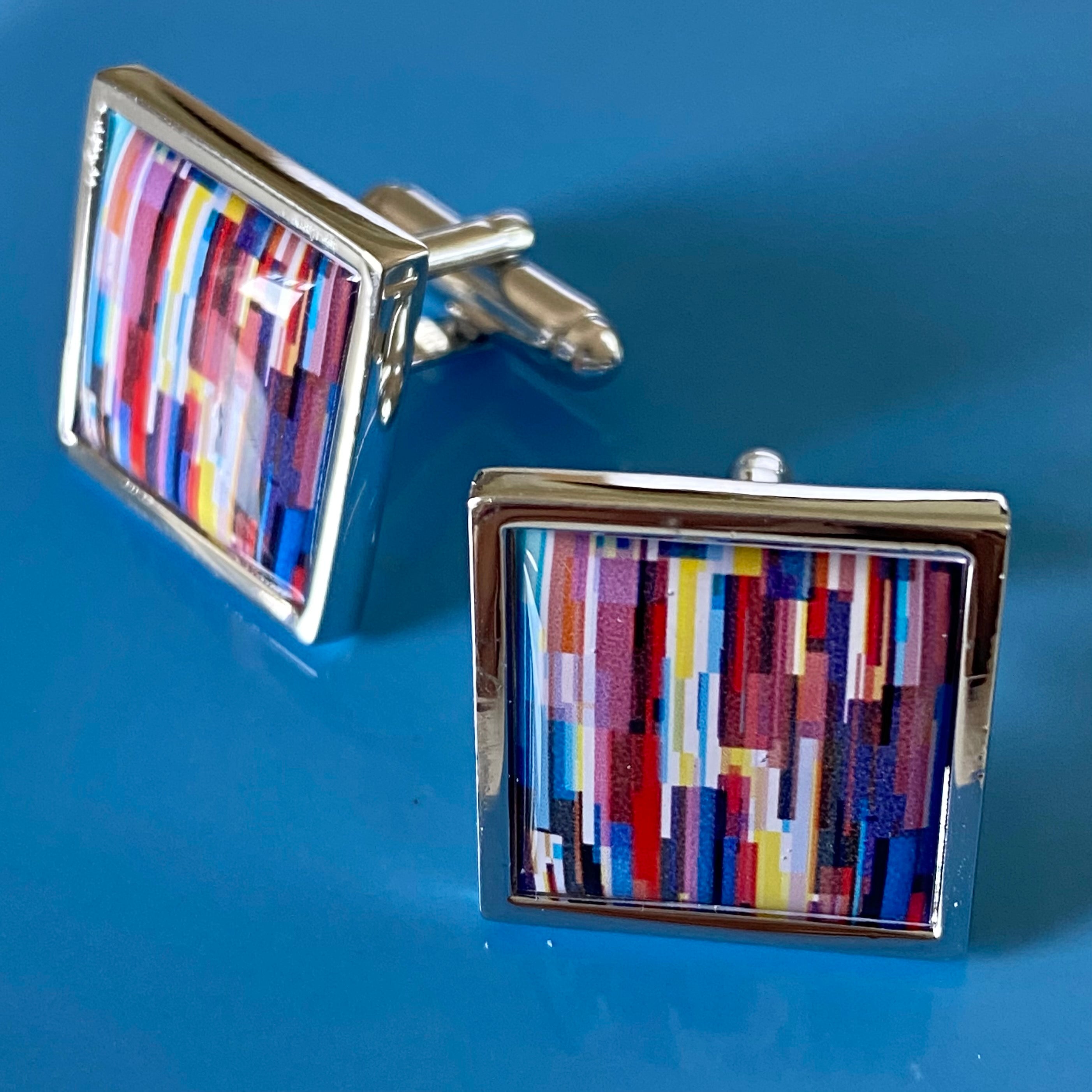Cufflinks - Colour Bar