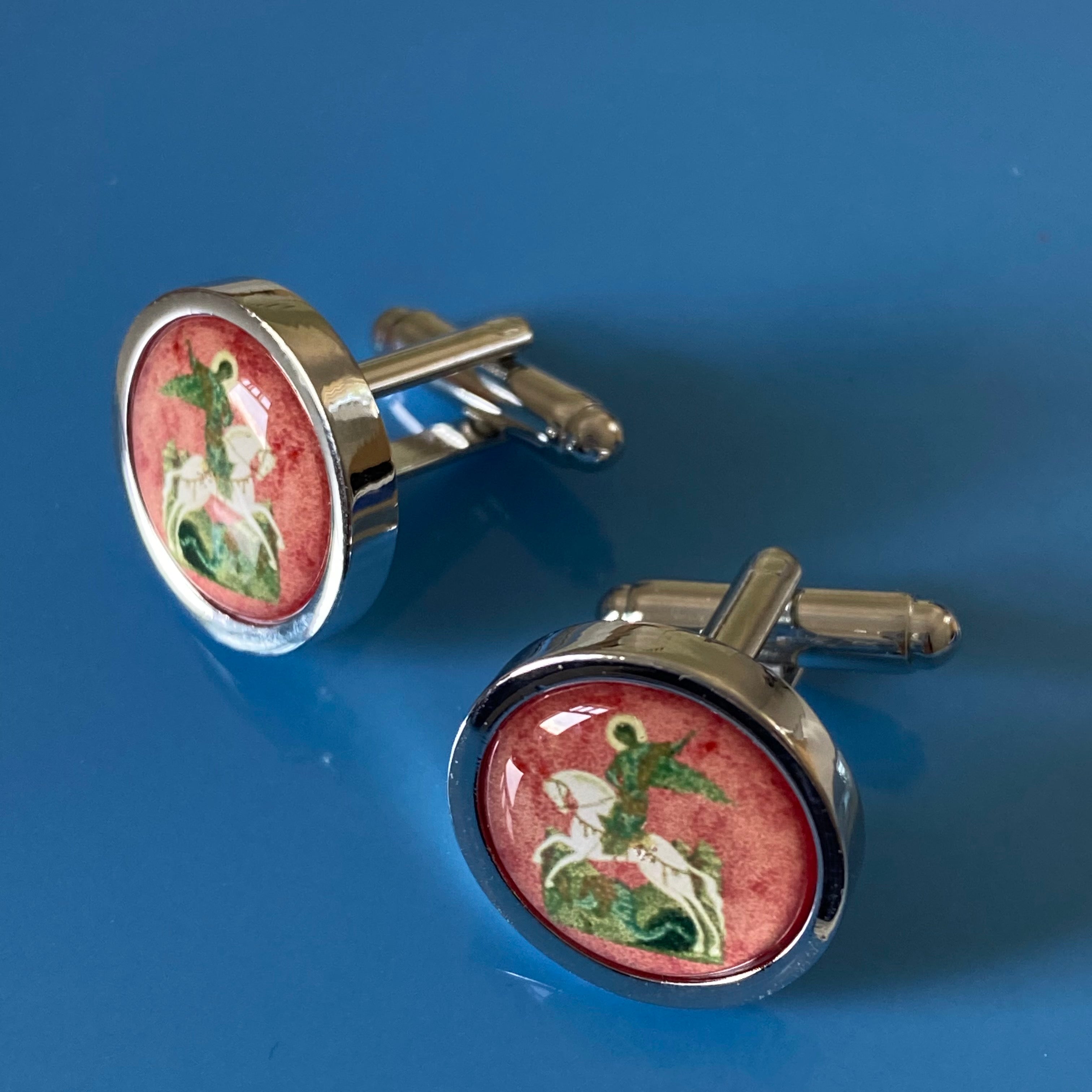 Cufflinks - St George and the Dragon