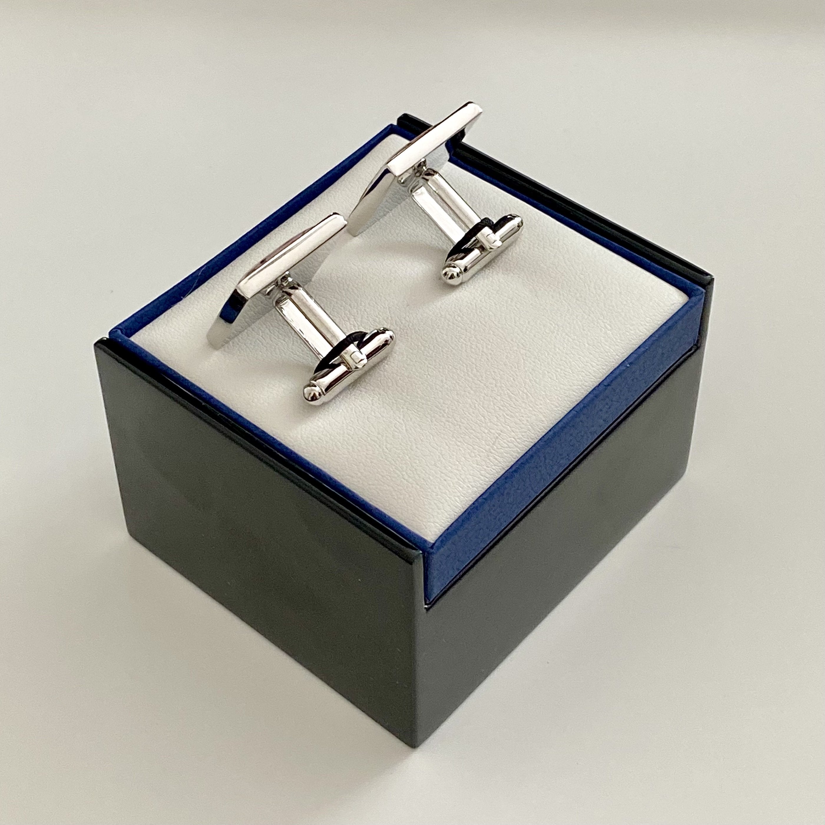 Cufflinks - Iznik Blue Tile