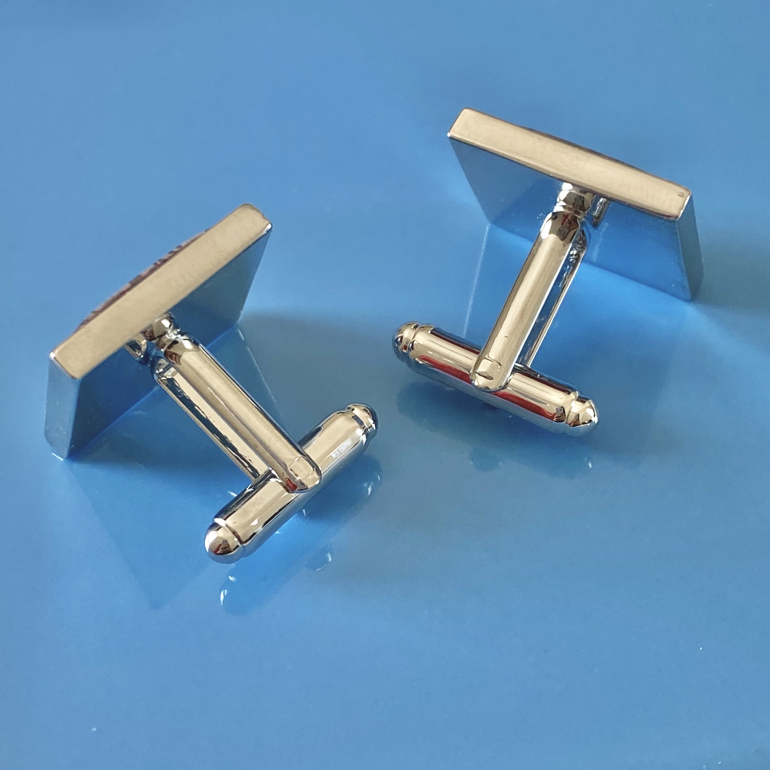 Cufflinks - Iznik Blue Tile