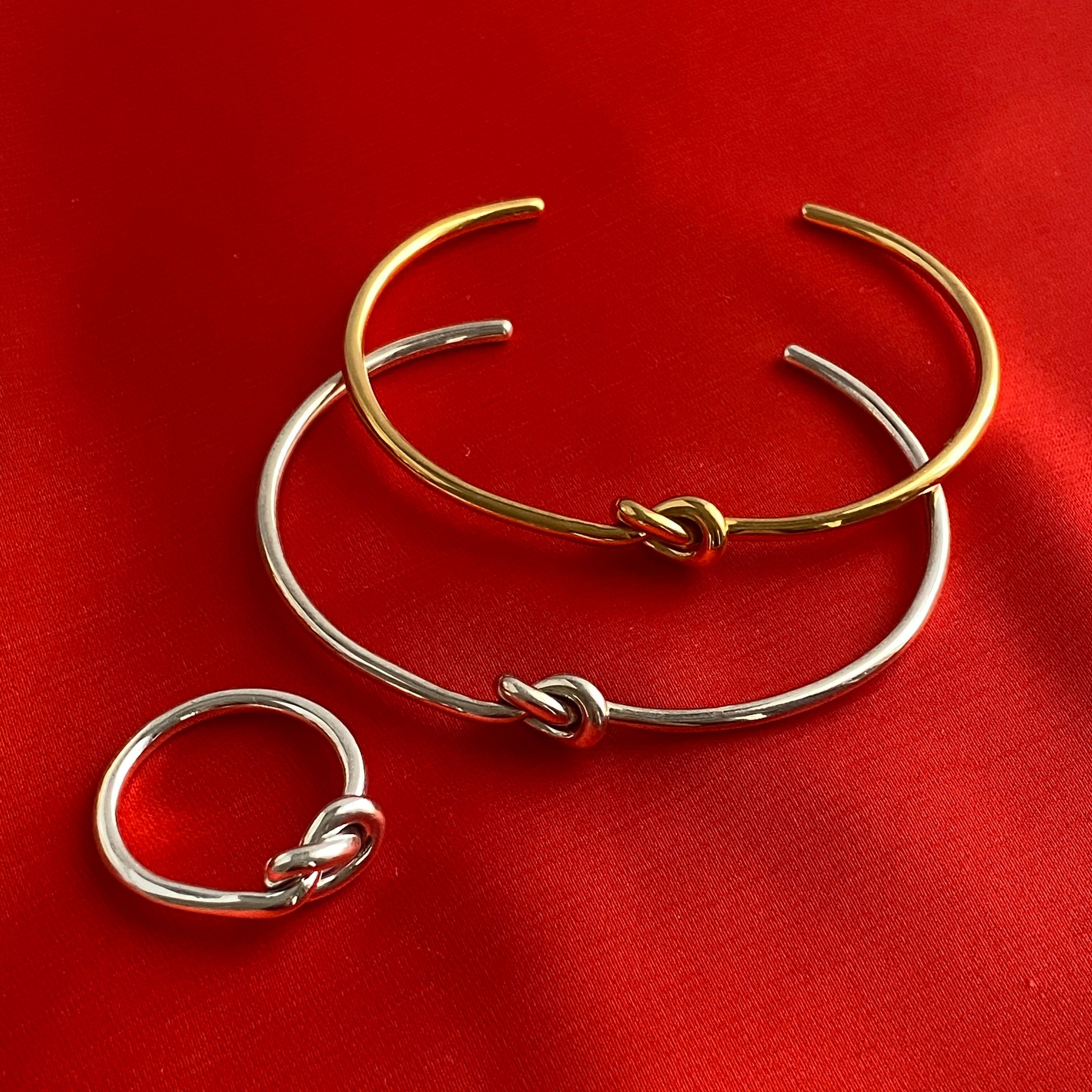 Sterling Silver Knot Ring