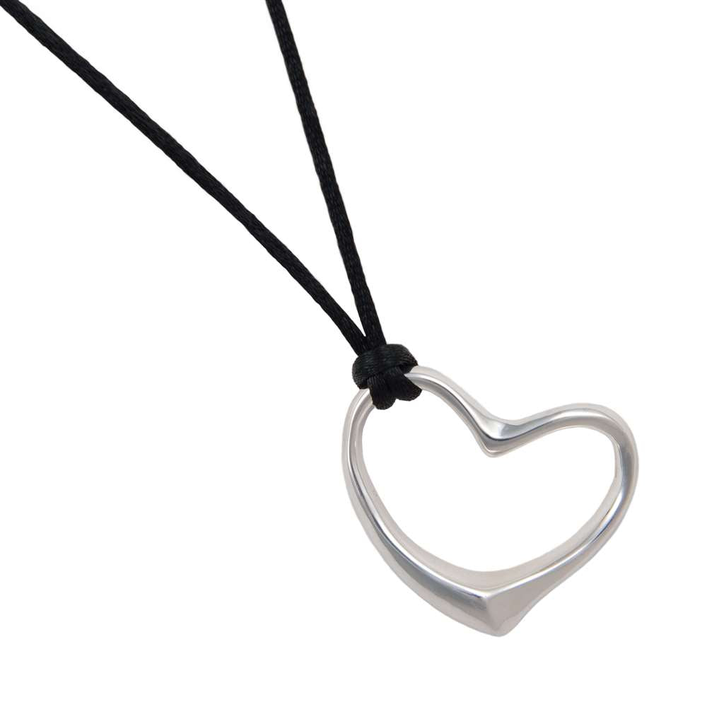 Large Silver Heart Pendant