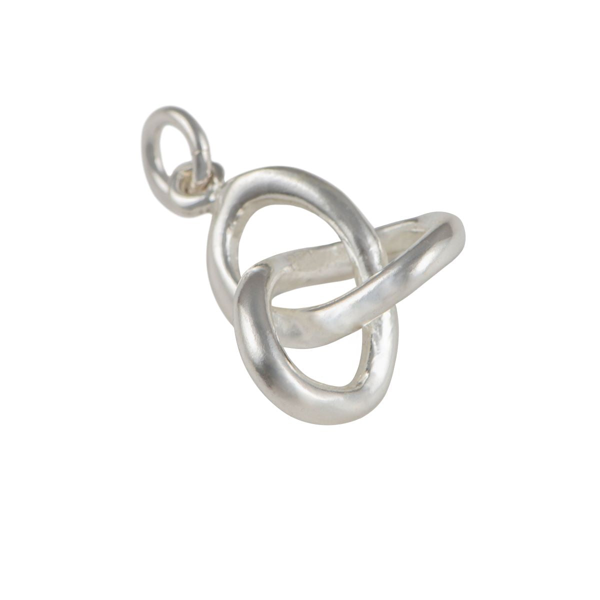 Sterling Silver Infinity Pendant Necklace