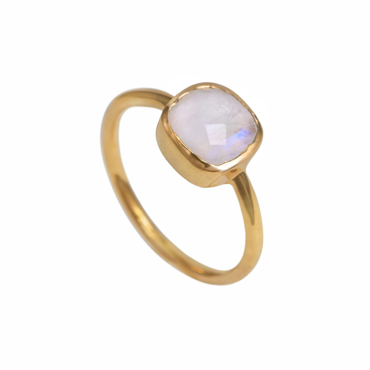 Goldplated Moonstone Ring