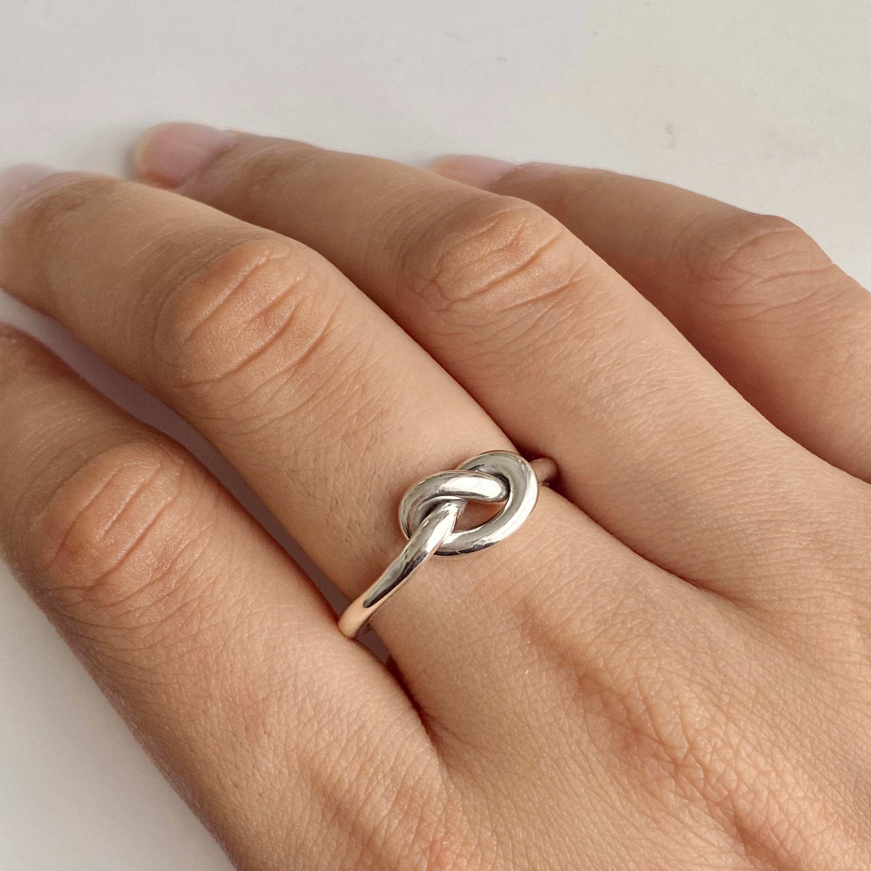 Sterling Silver Knot Ring