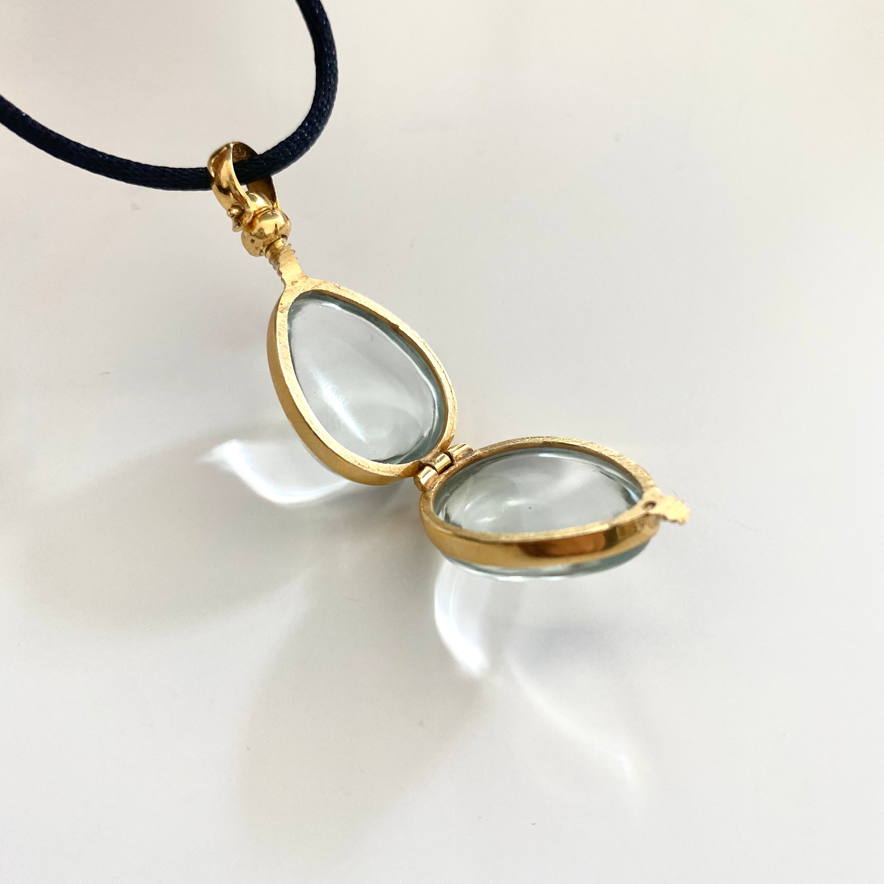 Tear Drop Locket - Milina London