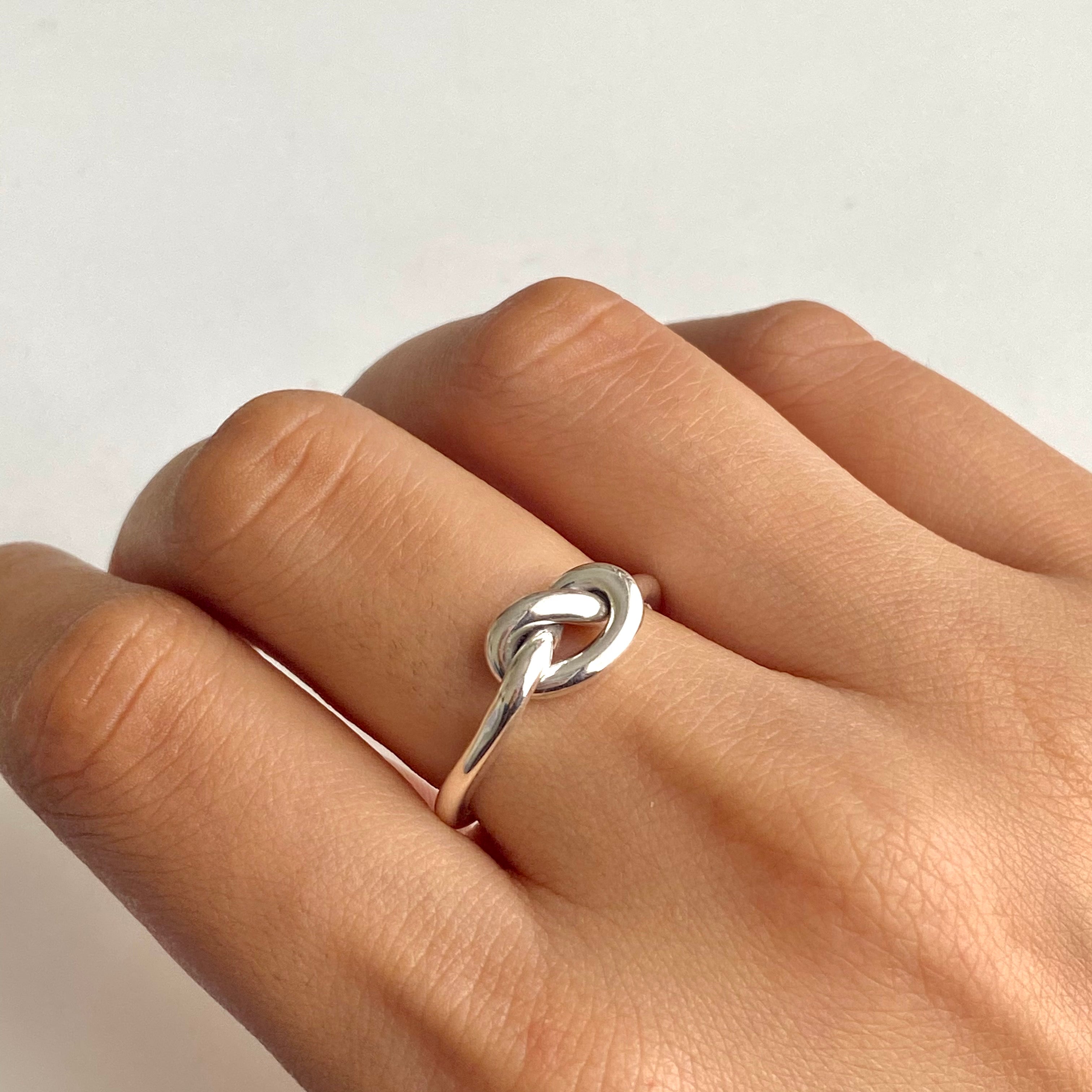 Sterling Silver Knot Ring