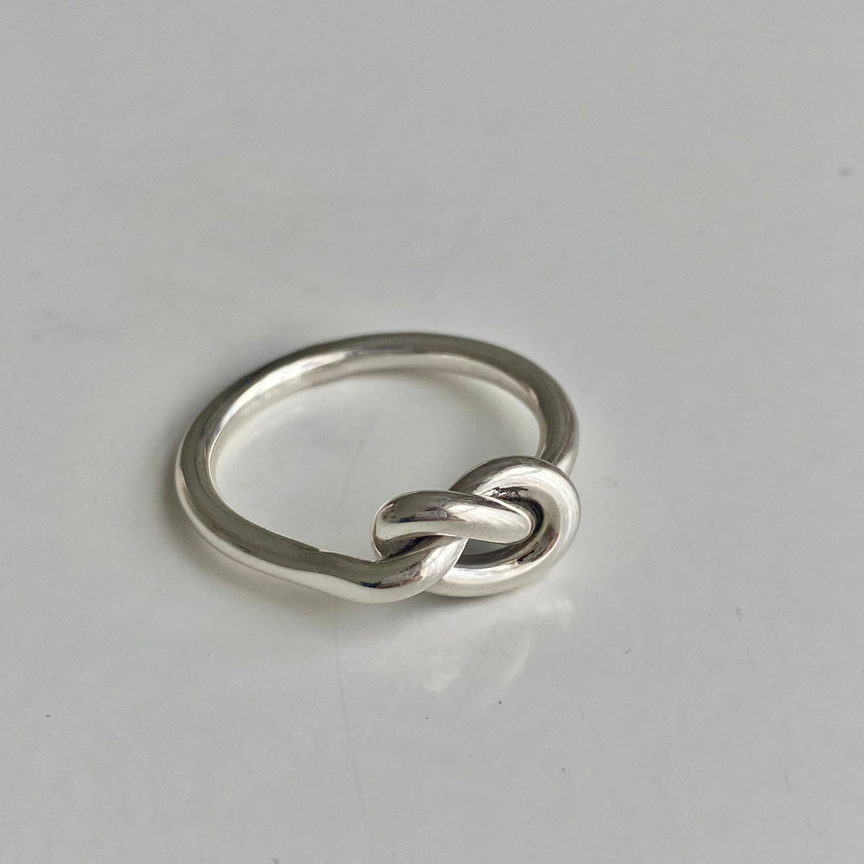 Sterling Silver Knot Ring