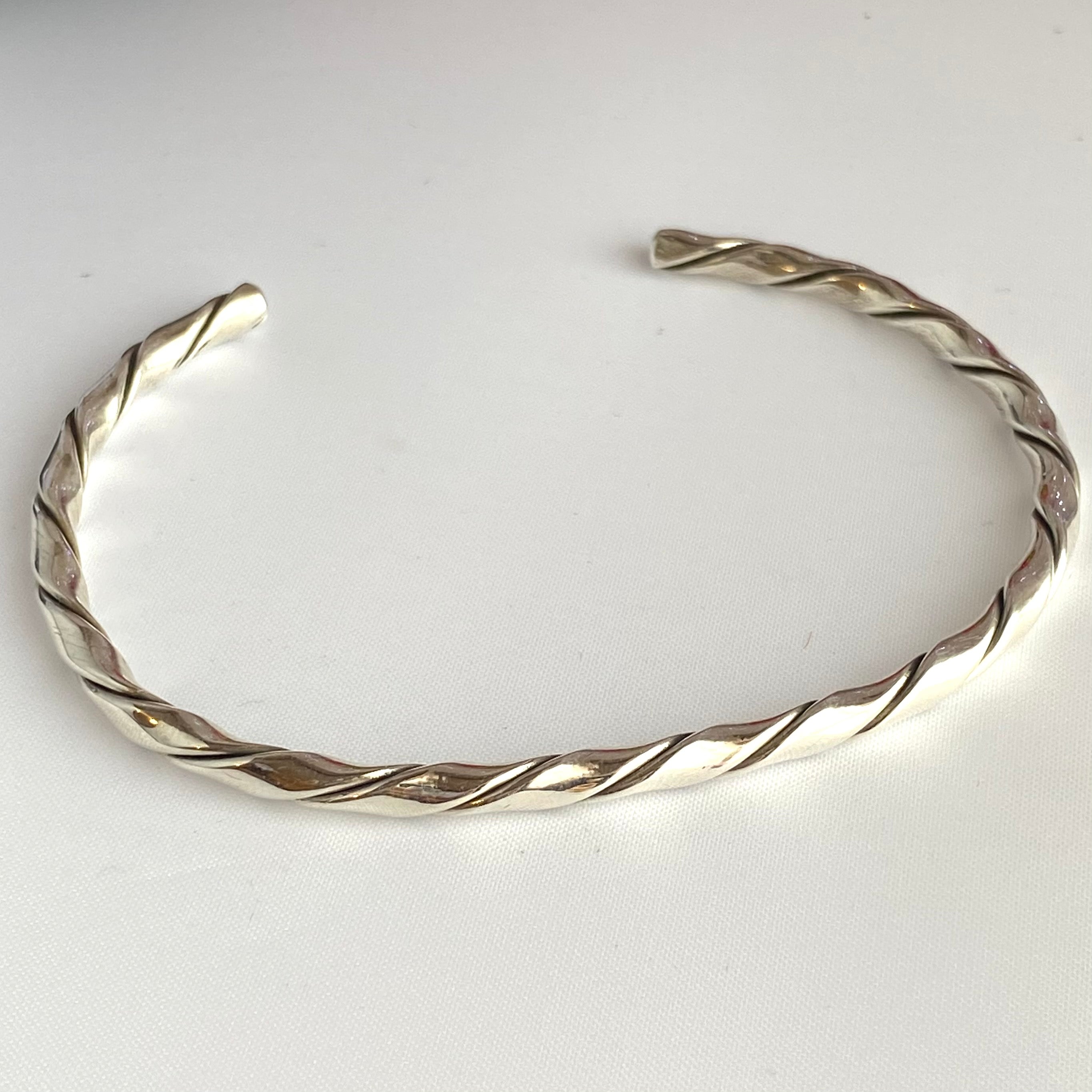 Sterling Silver Twisted Cuff